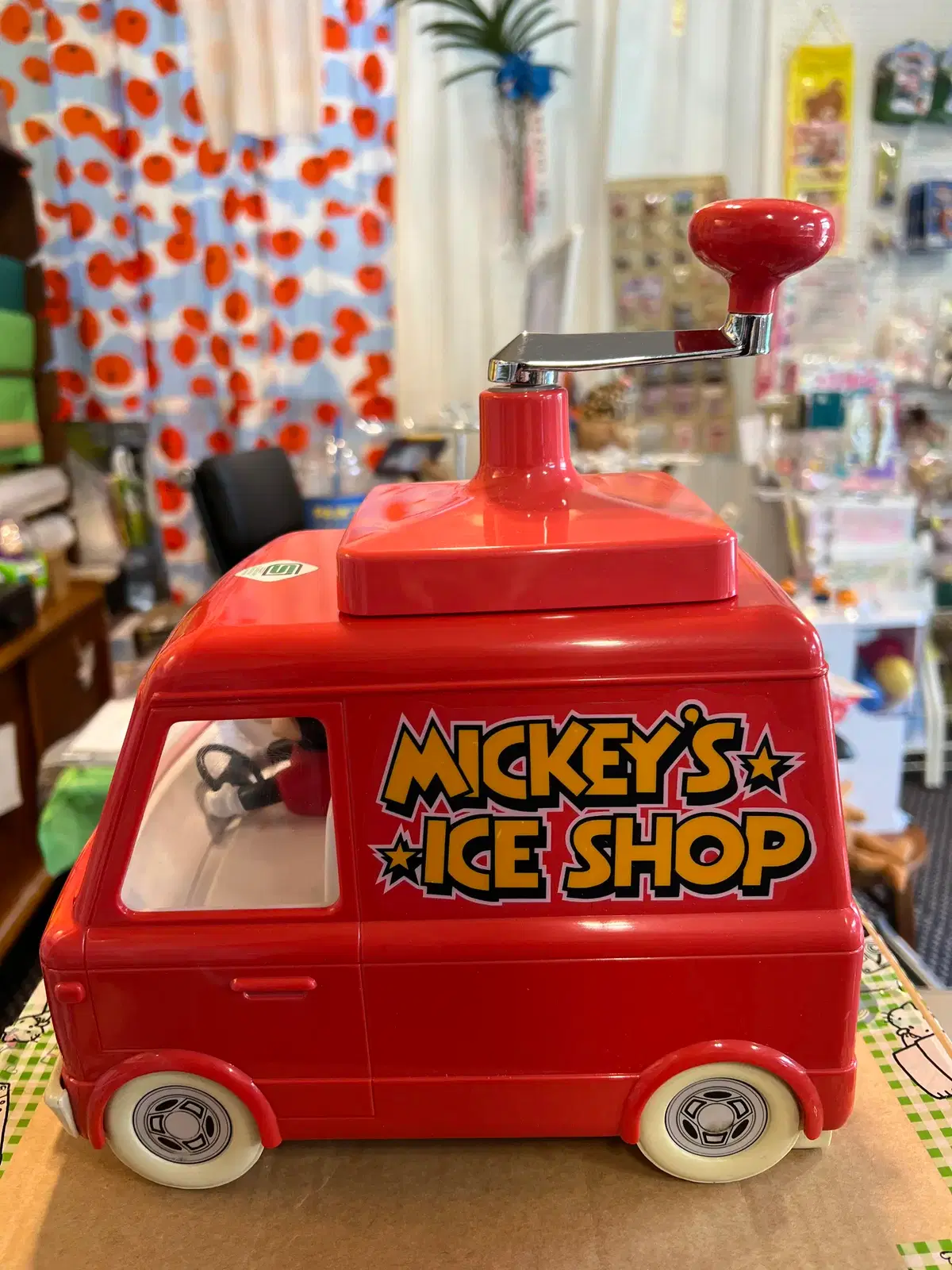 ヴィンテージ][古典][本物です] 80年代ミッキーマウスアイスショップ